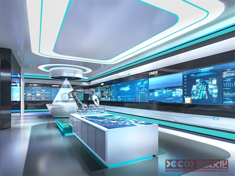 未來企業展廳裝修如何平衡虛擬與現實？ ?